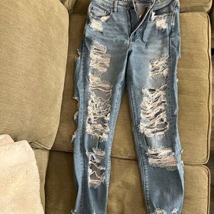 American Eagle Jeans super stretch Mom Jeans size 8